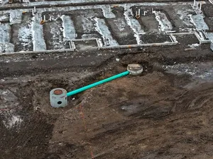 Stormwater system installation on an IR Campbell site